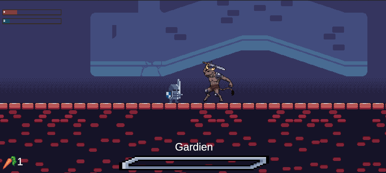 combat contre boss